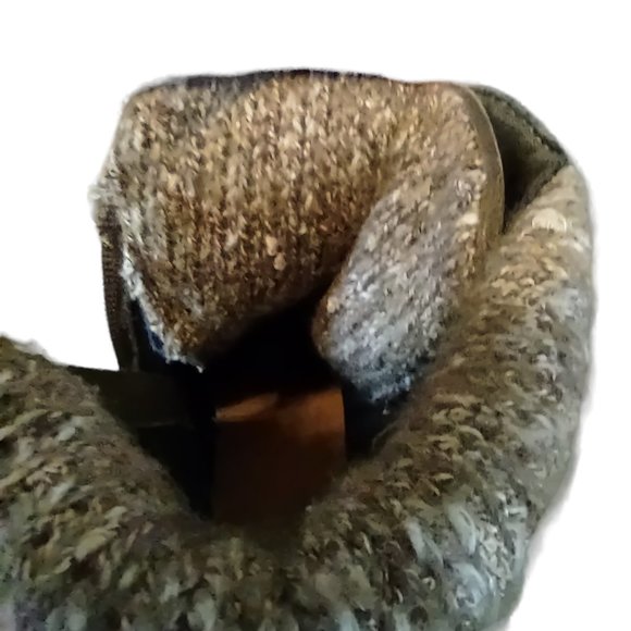 Universal Thread Lace-Up Medium Brown Dark Army Green Boots Size 7.5 - Picture 7 of 12